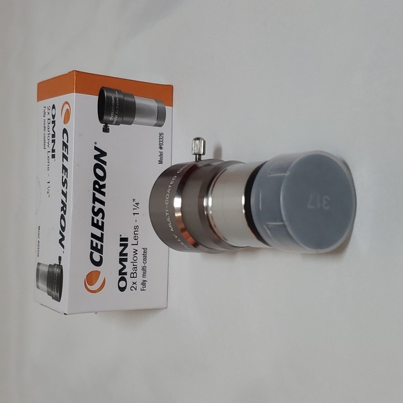 Celestron Omni 1.25" 2X Barlow Lens, Multi, Model Number: 93326 - Picture 6 of 16